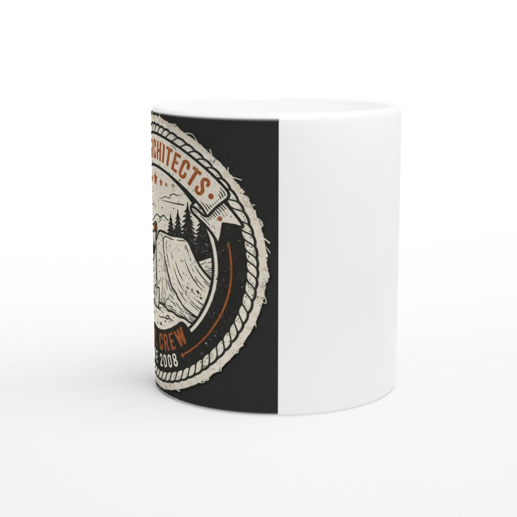 Dirt Architects Trail Crew MTB Mug | Mountain Biker Coffee Mug - view 2