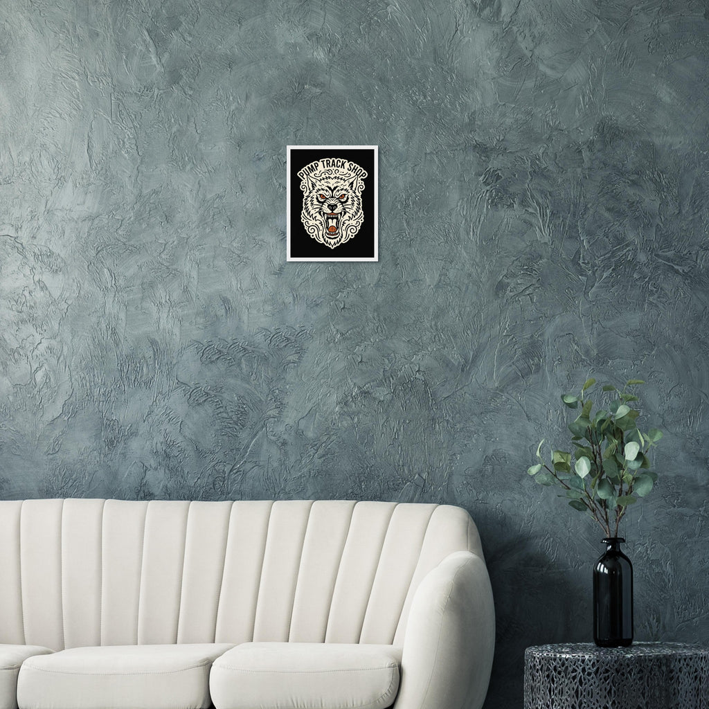 Pump Track Shop Framed Print | Mountain Bike Wall Art - view 8