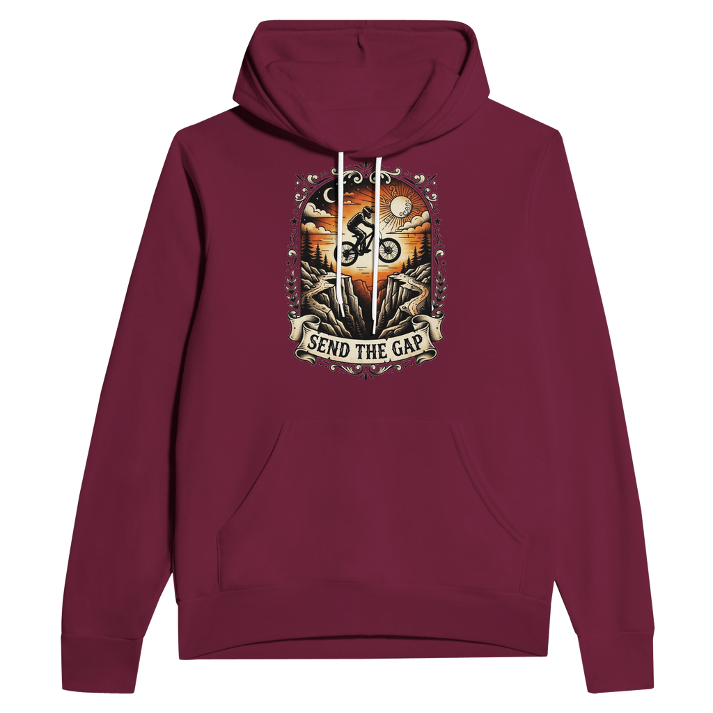 Send The Gap MTB Hoodie | Mountain Bike & Pump Track Hoodie - view 6