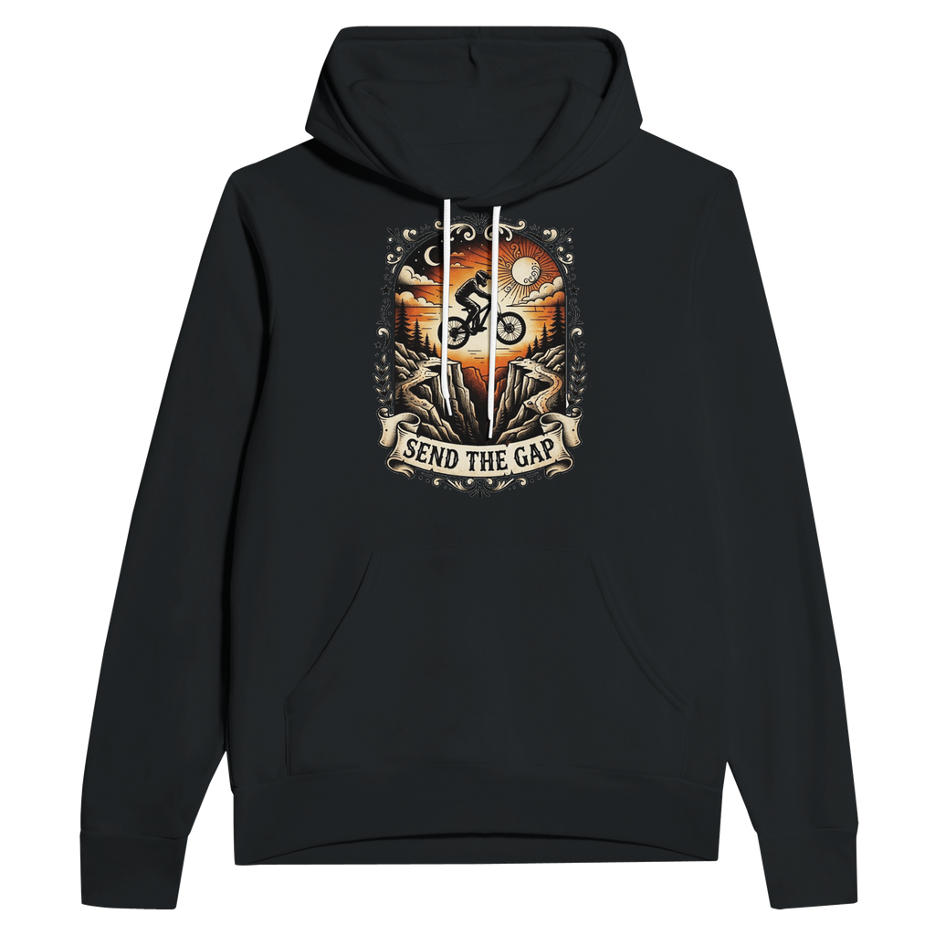 Send The Gap MTB Hoodie | Mountain Bike & Pump Track Hoodie - view 2