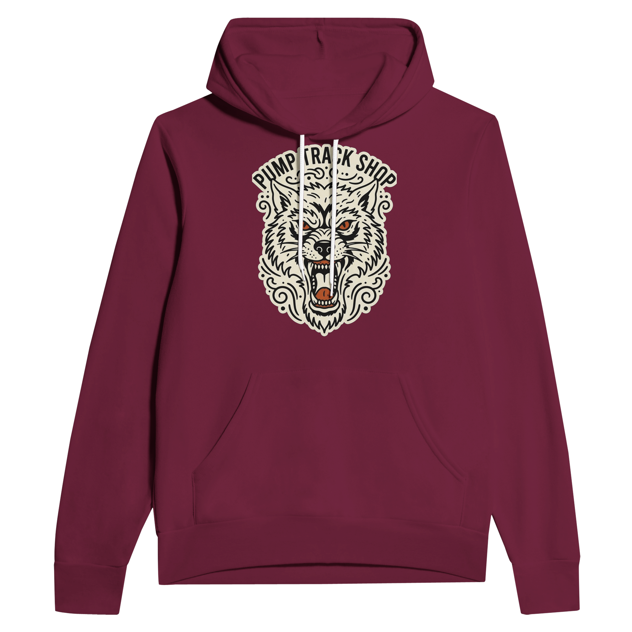 Pump Track Shop Fierce MTB Hoodie | Mountain Bike & Pump Track Hoodie - view 3