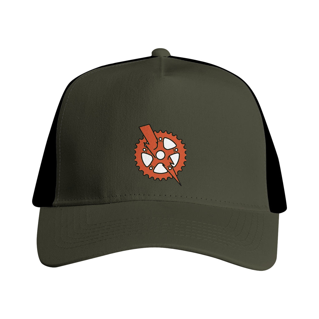 Lightning Chainring Trucker Cap | MTB Snapback Hat - view 3