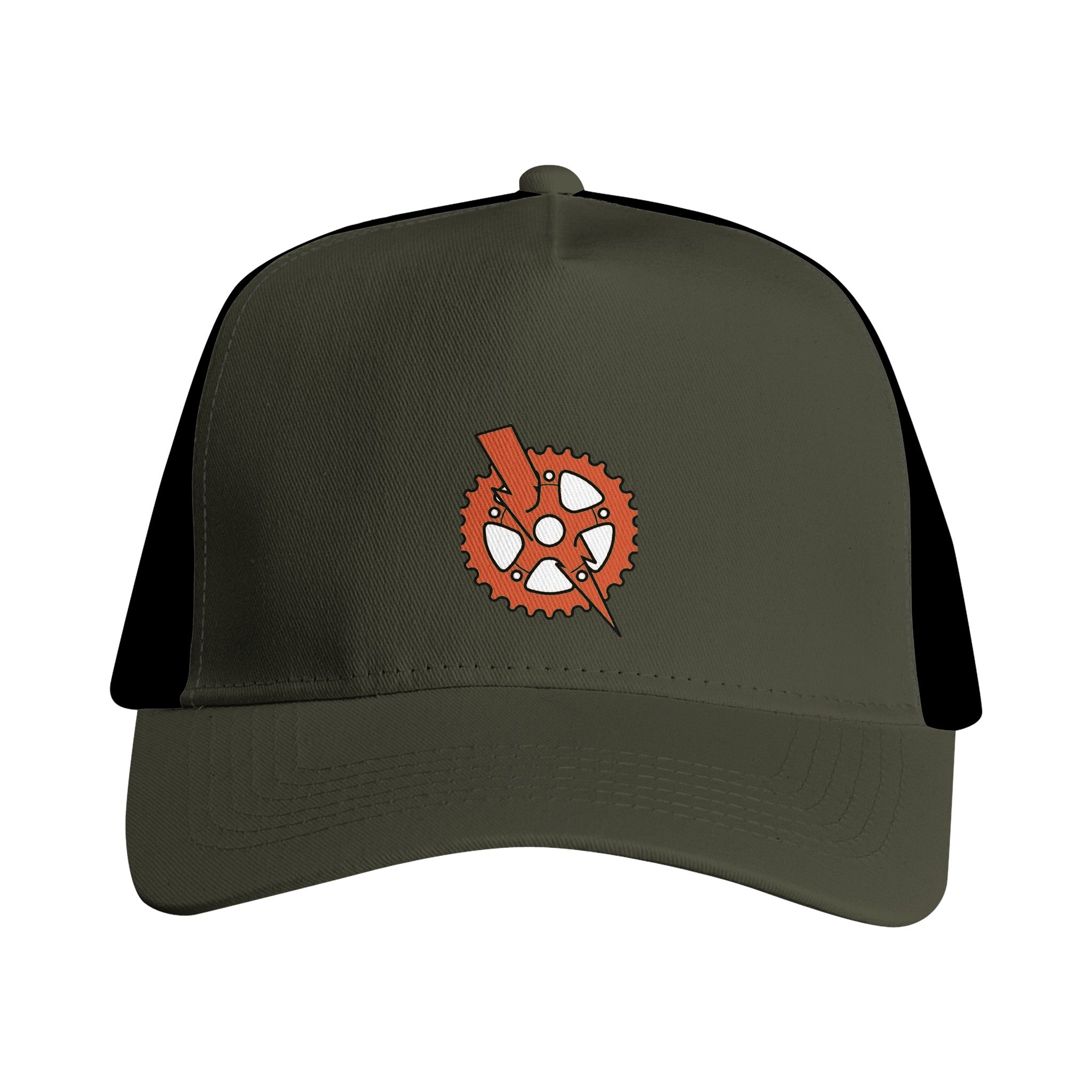 Lightning Chainring Trucker Cap | MTB Snapback Hat - view 3