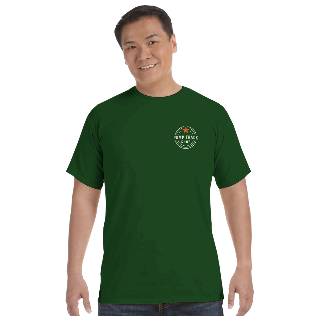 All Mountain King Racing Tee | Pump Track Racing Co Back-Print T-Shirt - view 7