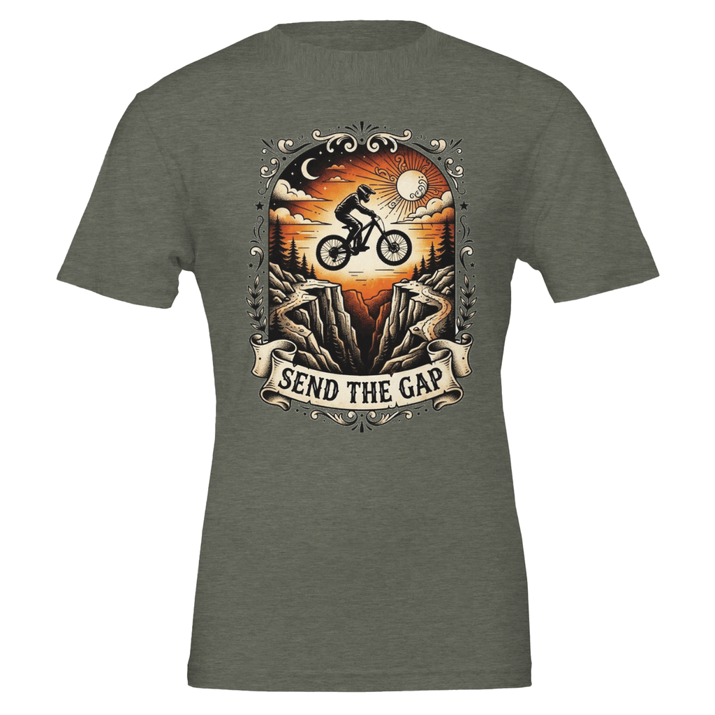 Send The Gap MTB T-Shirt | Mountain Bike Graphic Tee - view 6