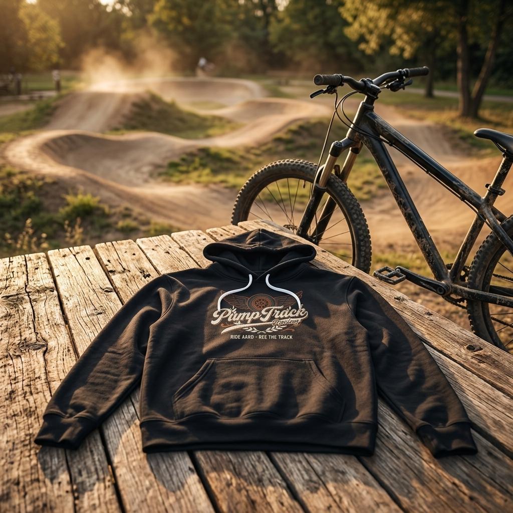 Pump Track Racing MTB Hoodie | Mountain Bike & Pump Track Hoodie