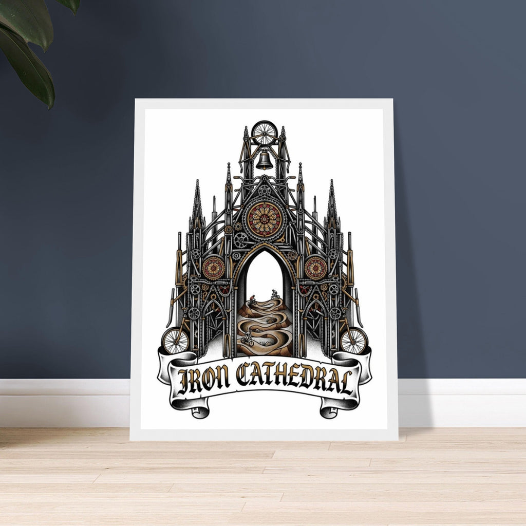Iron Cathedral Framed Print | Mountain Bike Wall Art - view 2