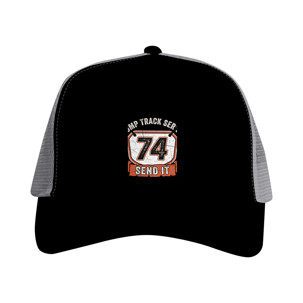 Pump Track Series 74 Trucker Cap | MTB Snapback Hat - view 2
