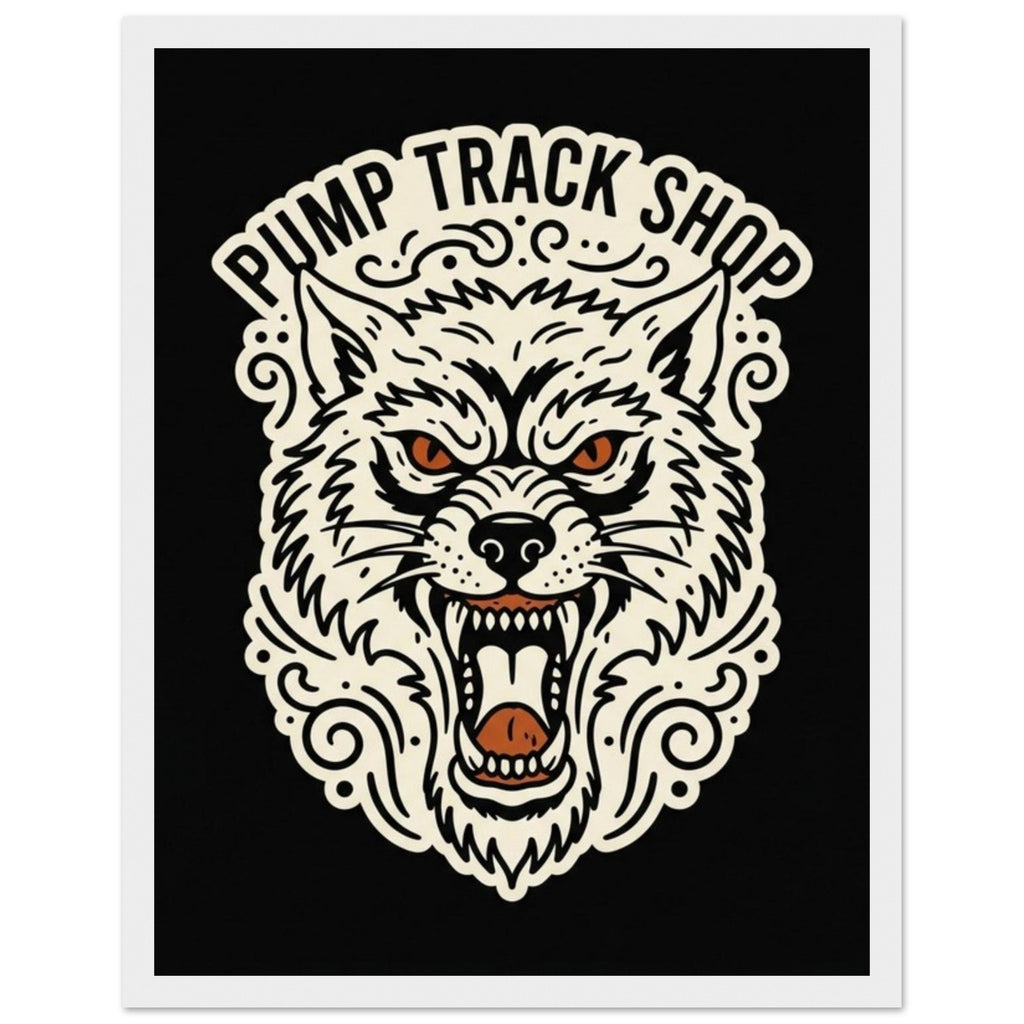 Pump Track Shop Framed Print | Mountain Bike Wall Art - view 3