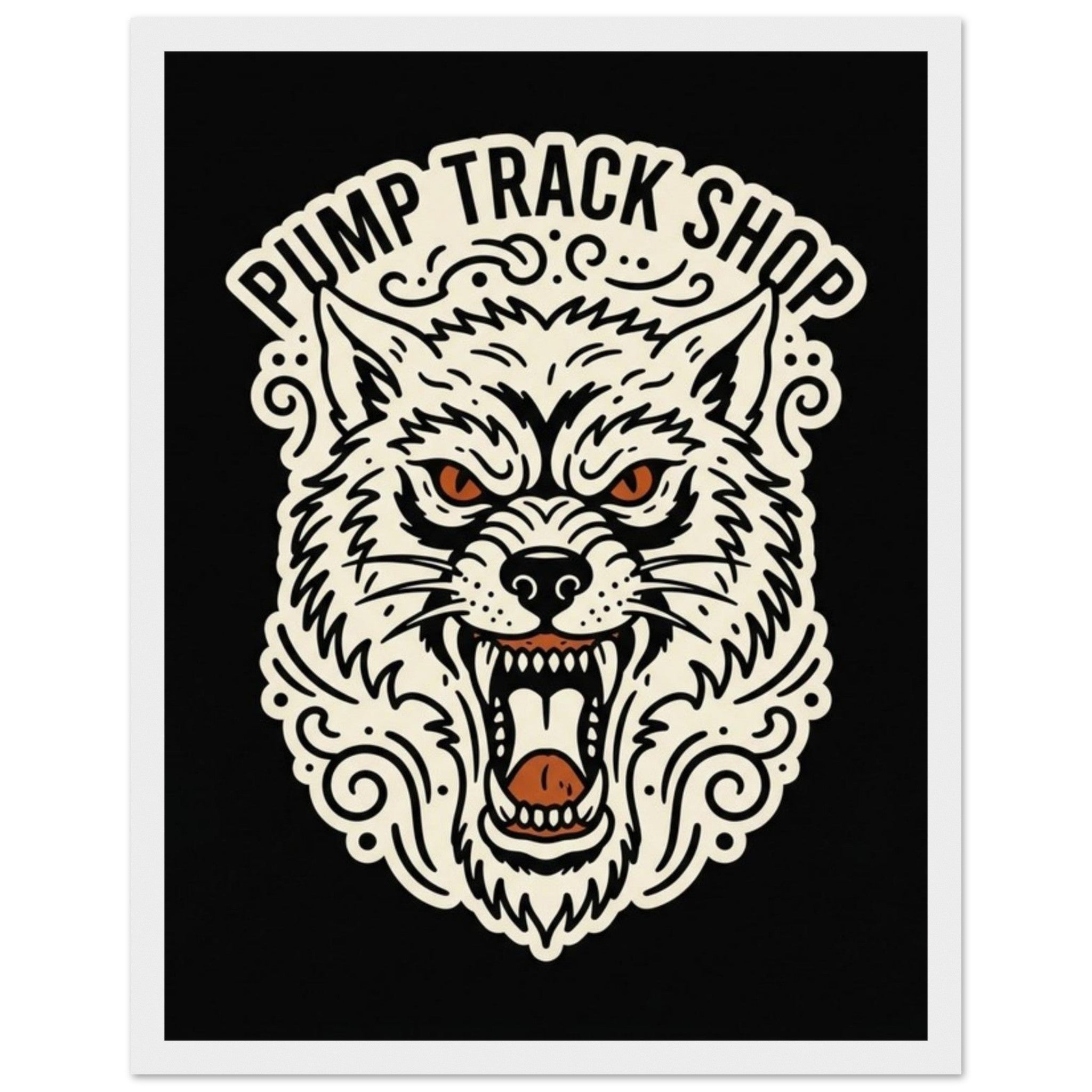 Pump Track Shop Framed Print | Mountain Bike Wall Art - view 3