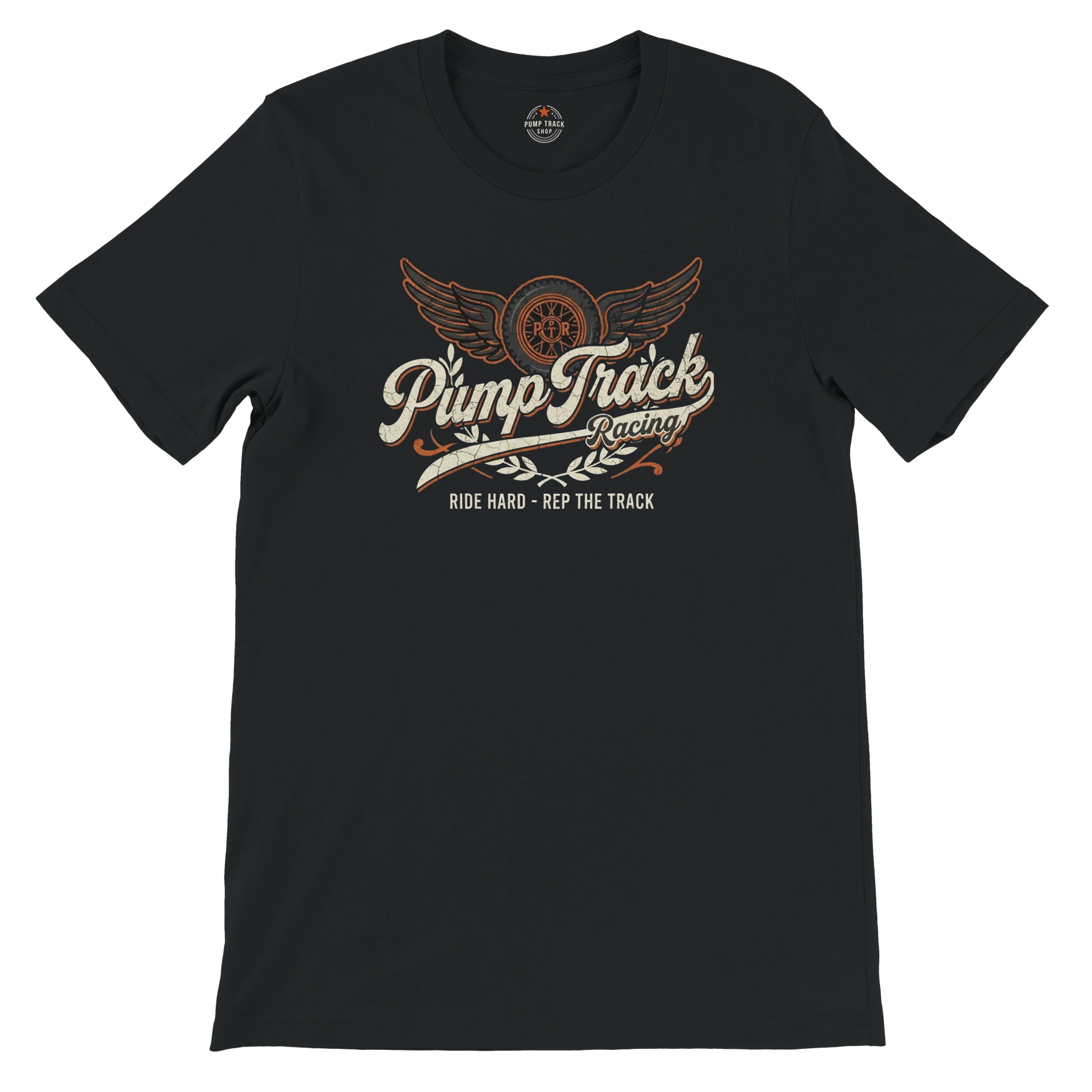 Pump Track Racing MTB T-Shirt | Mountain Bike Graphic Tee - view 5