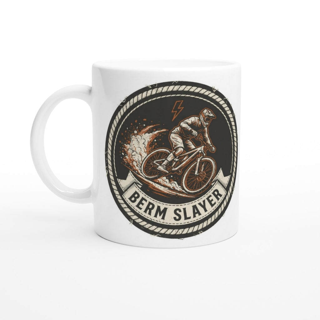 Berm Slayer MTB Mug | Mountain Biker Coffee Mug