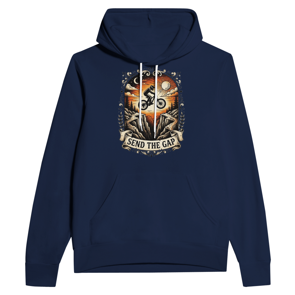 Send The Gap MTB Hoodie | Mountain Bike & Pump Track Hoodie - view 5