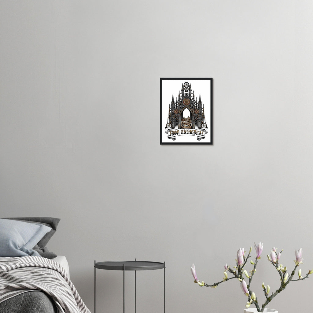Iron Cathedral Framed Print | Mountain Bike Wall Art - view 5