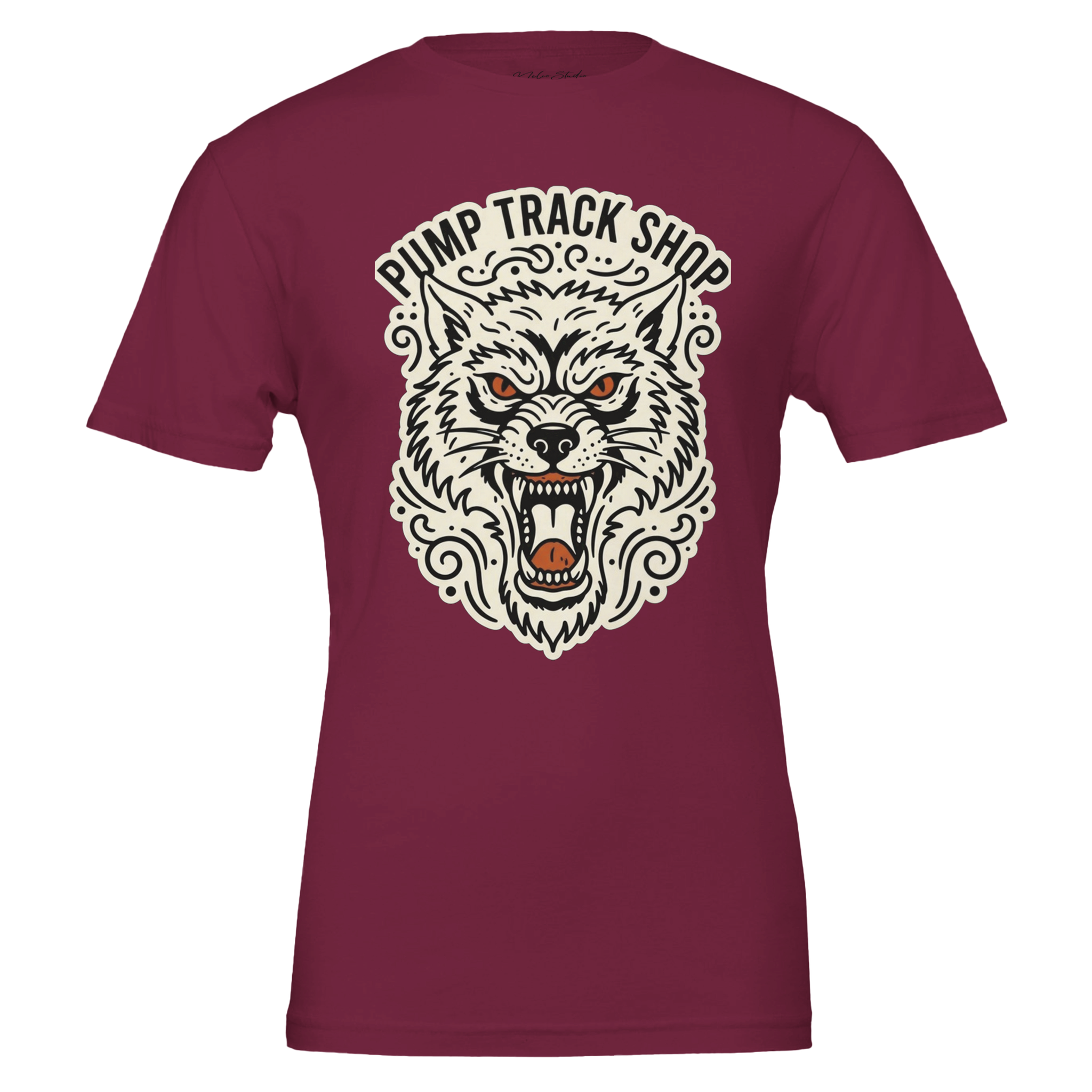 Pump Track Shop Fierce MTB T-Shirt | Mountain Bike Graphic Tee - view 2