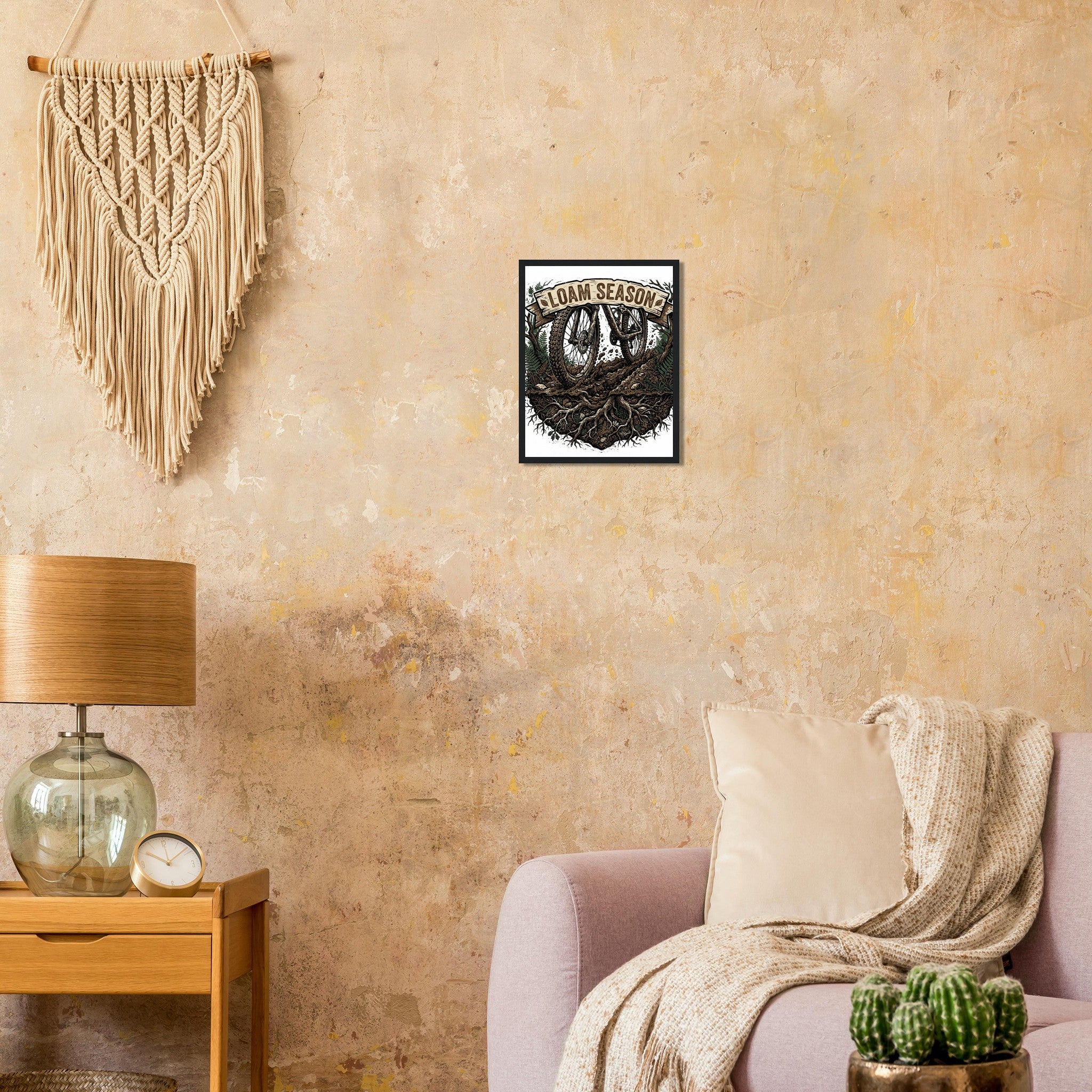 Loam Season Framed Print | Mountain Bike Wall Art - view 8