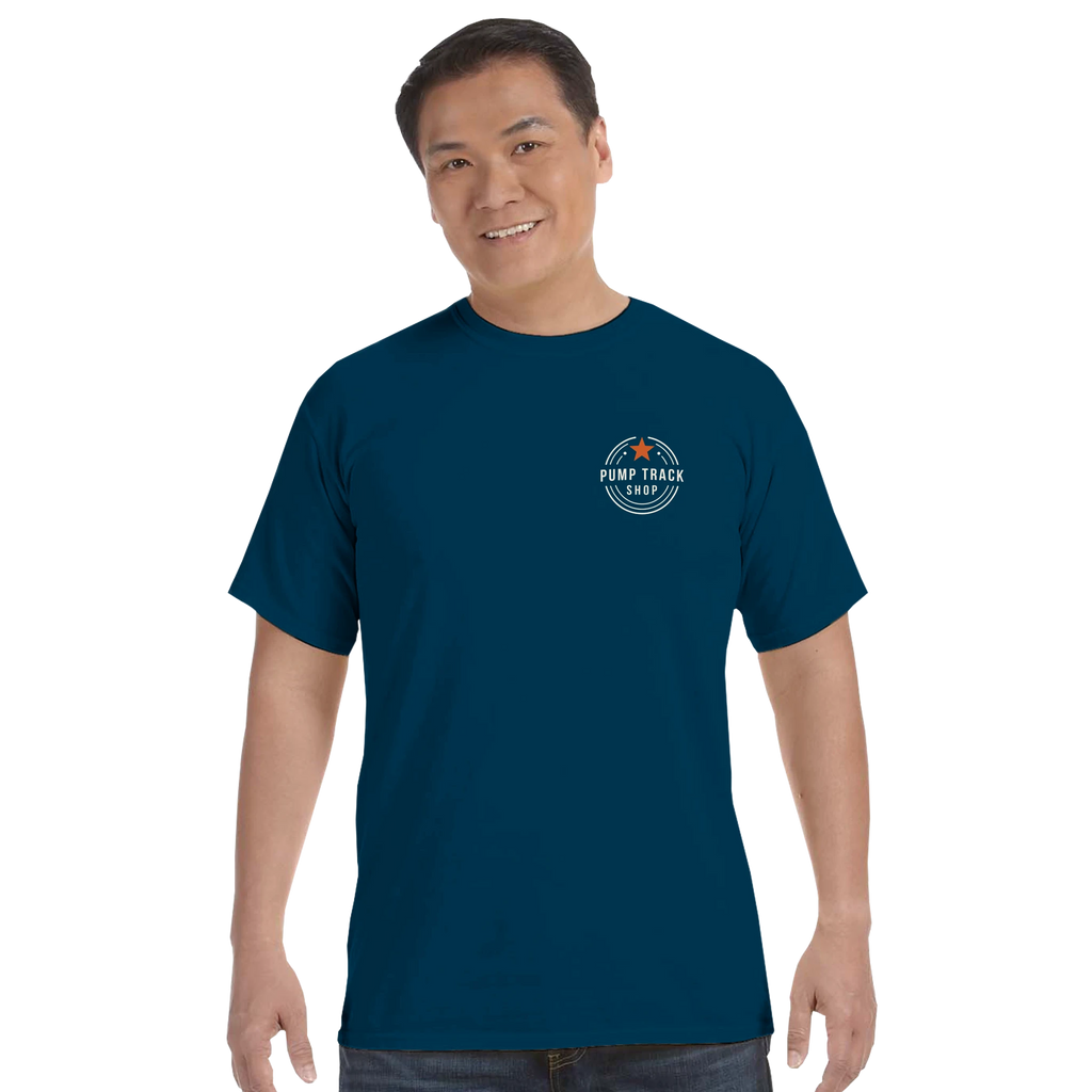 All Mountain King Racing Tee | Pump Track Racing Co Back-Print T-Shirt - view 12