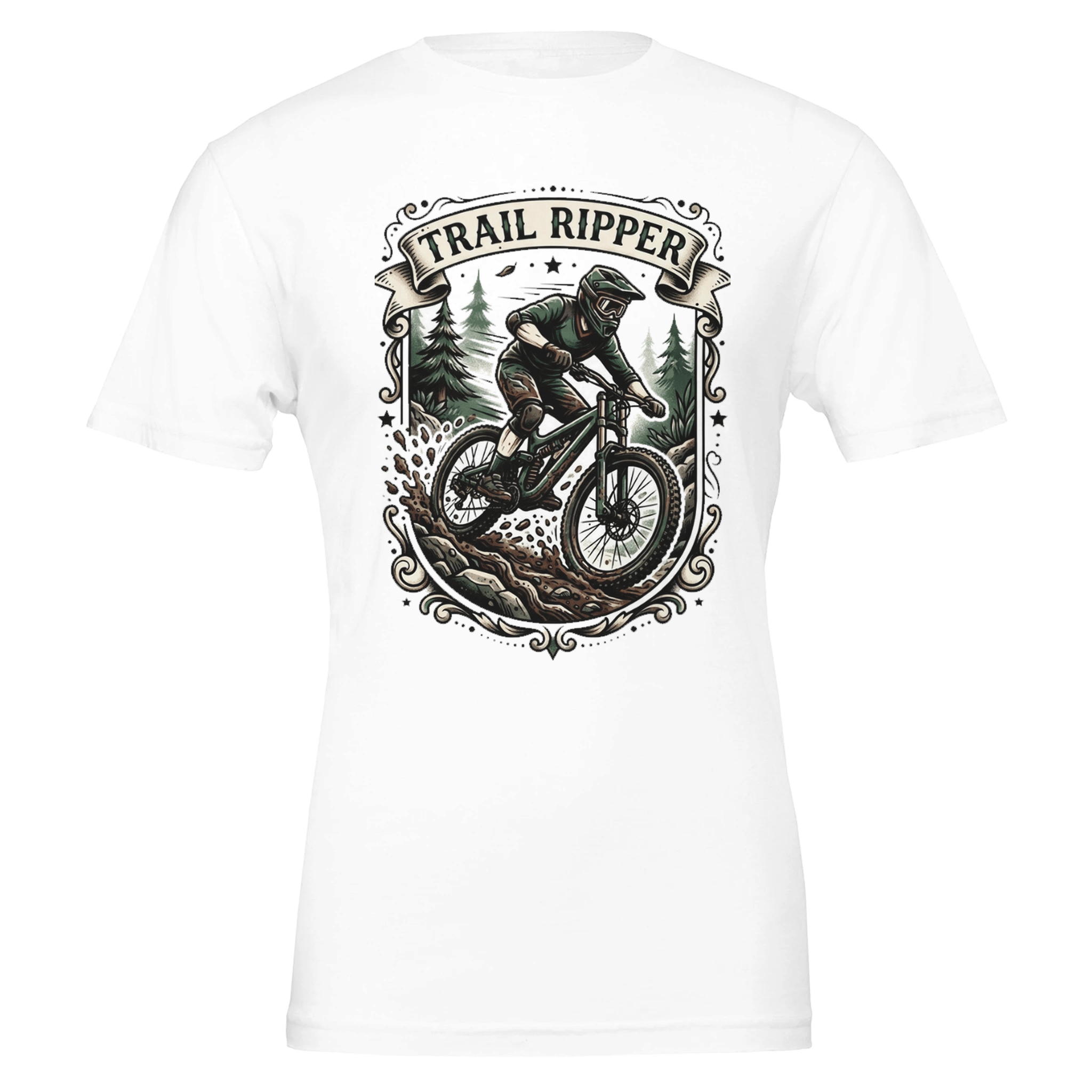 Trail Ripper MTB T-Shirt | Mountain Bike Graphic Tee