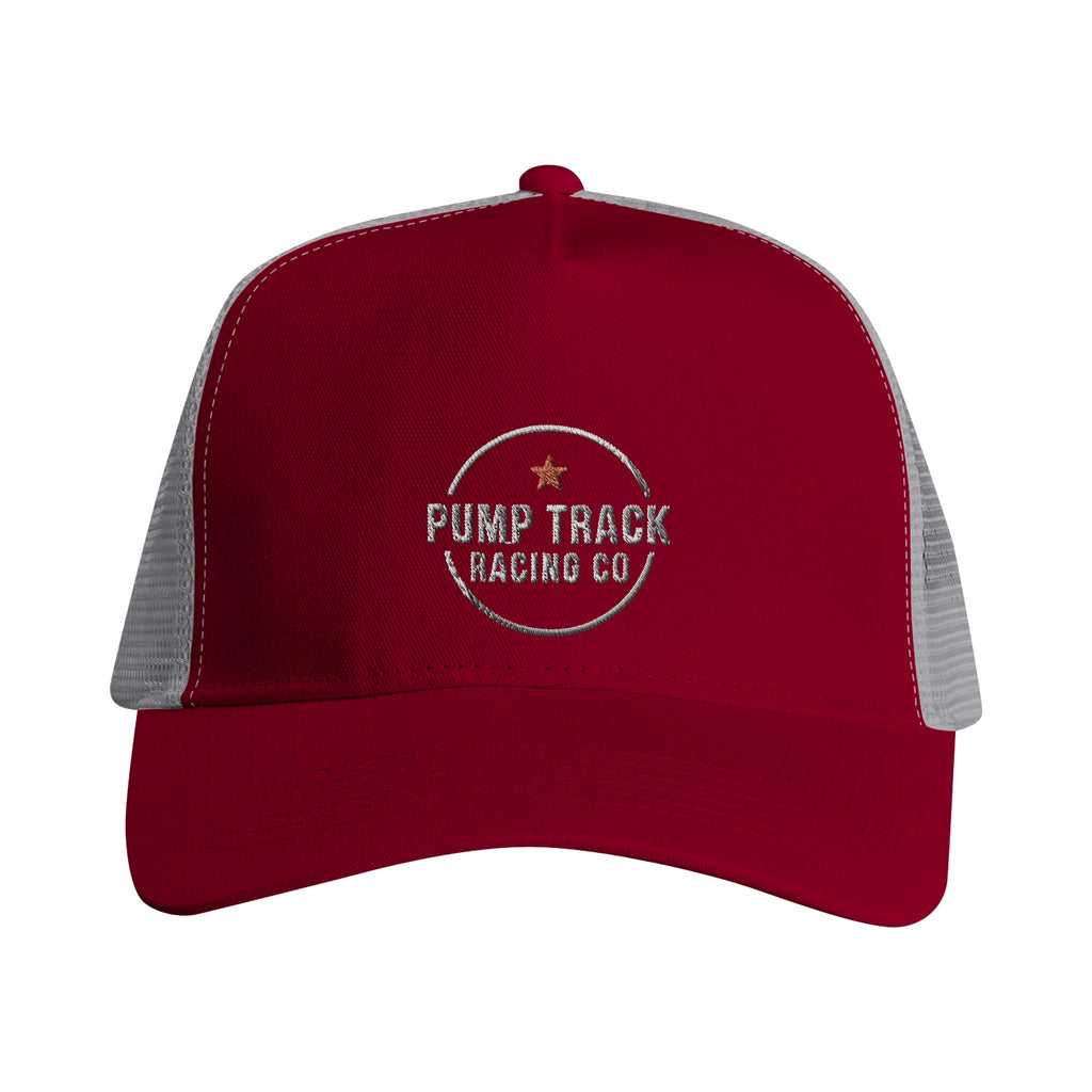 Pump Track Racing Co Trucker Cap | MTB Snapback Hat - view 3