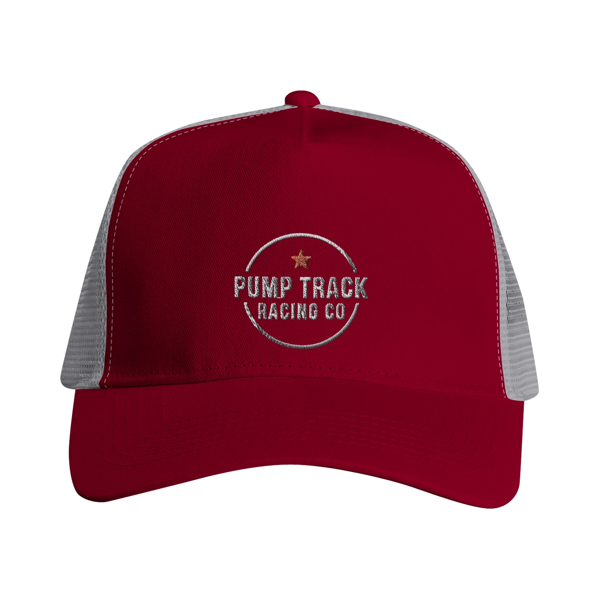 Pump Track Racing Co Trucker Cap | MTB Snapback Hat - view 3