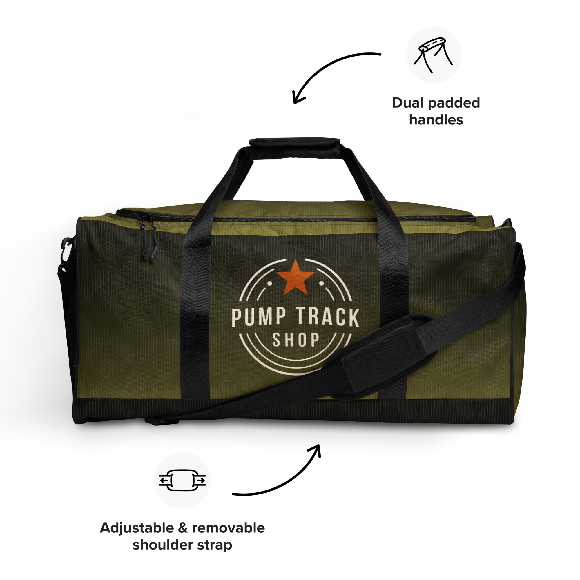 Pump Track Shop Duffle bag - view 13