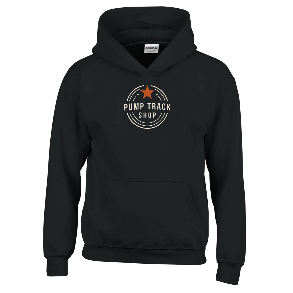 Classic Pump Track Shop Kids Pullover Hoodie - view 6