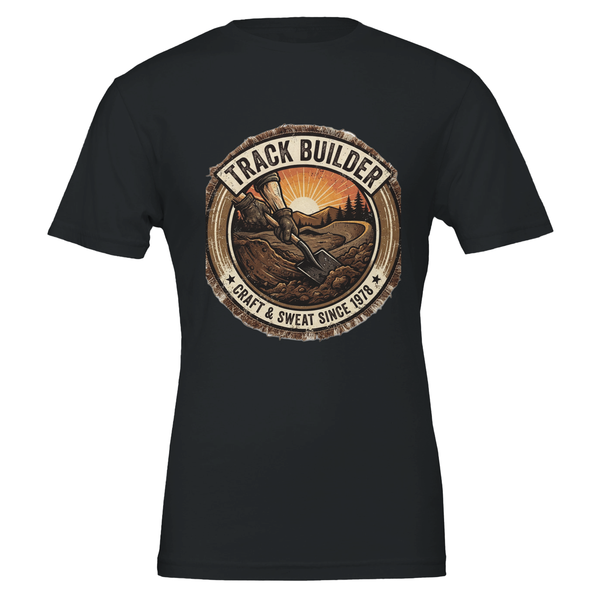 Pump Track Racing Co ¦ Track Builder 4 T-Shirt
