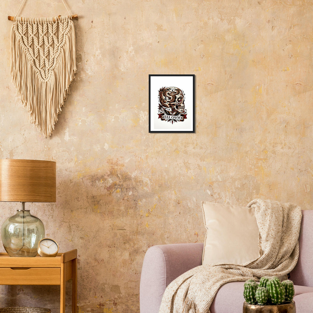 Skull Canyon Framed Print | Mountain Bike Wall Art - view 8