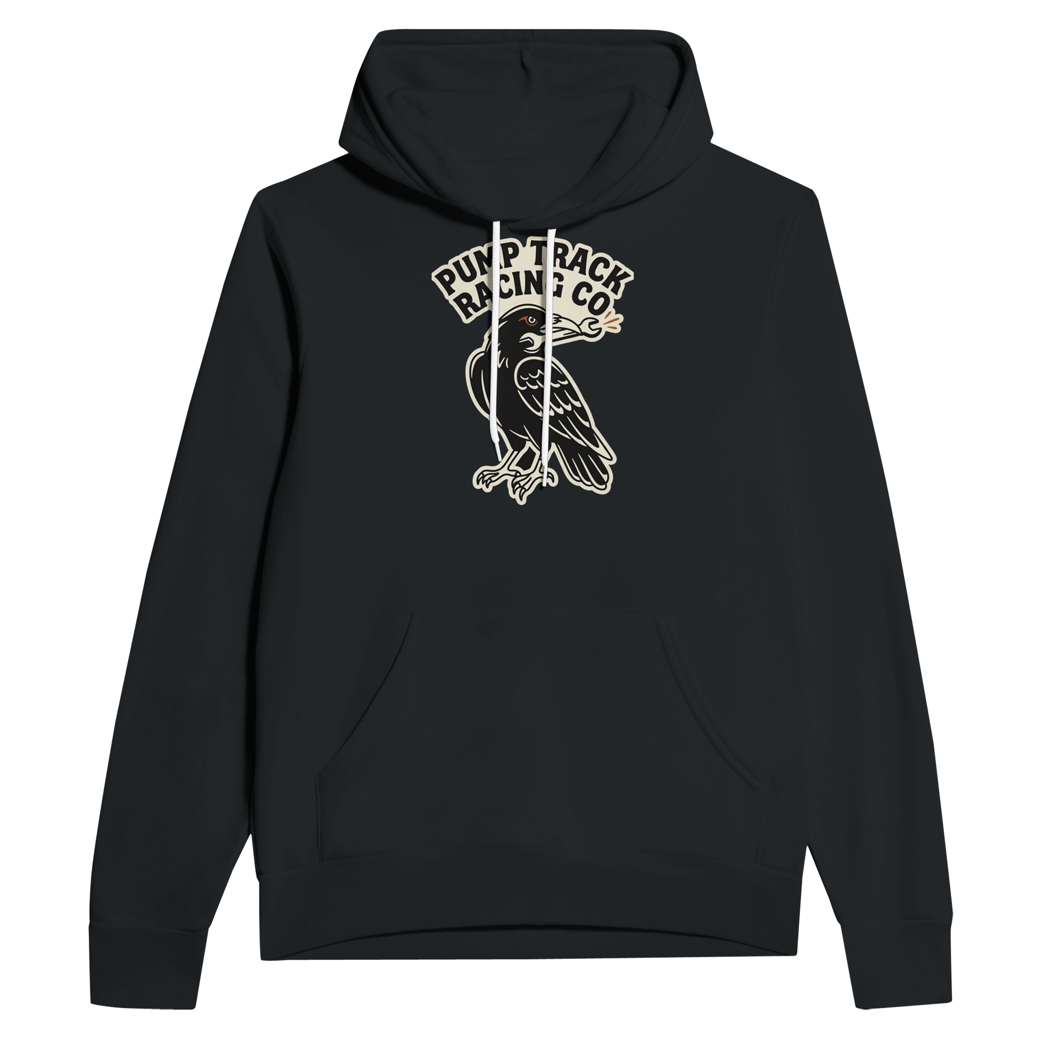 Pump Track Racing Co Raven MTB Hoodie | Mountain Bike & Pump Track Hoodie - view 5