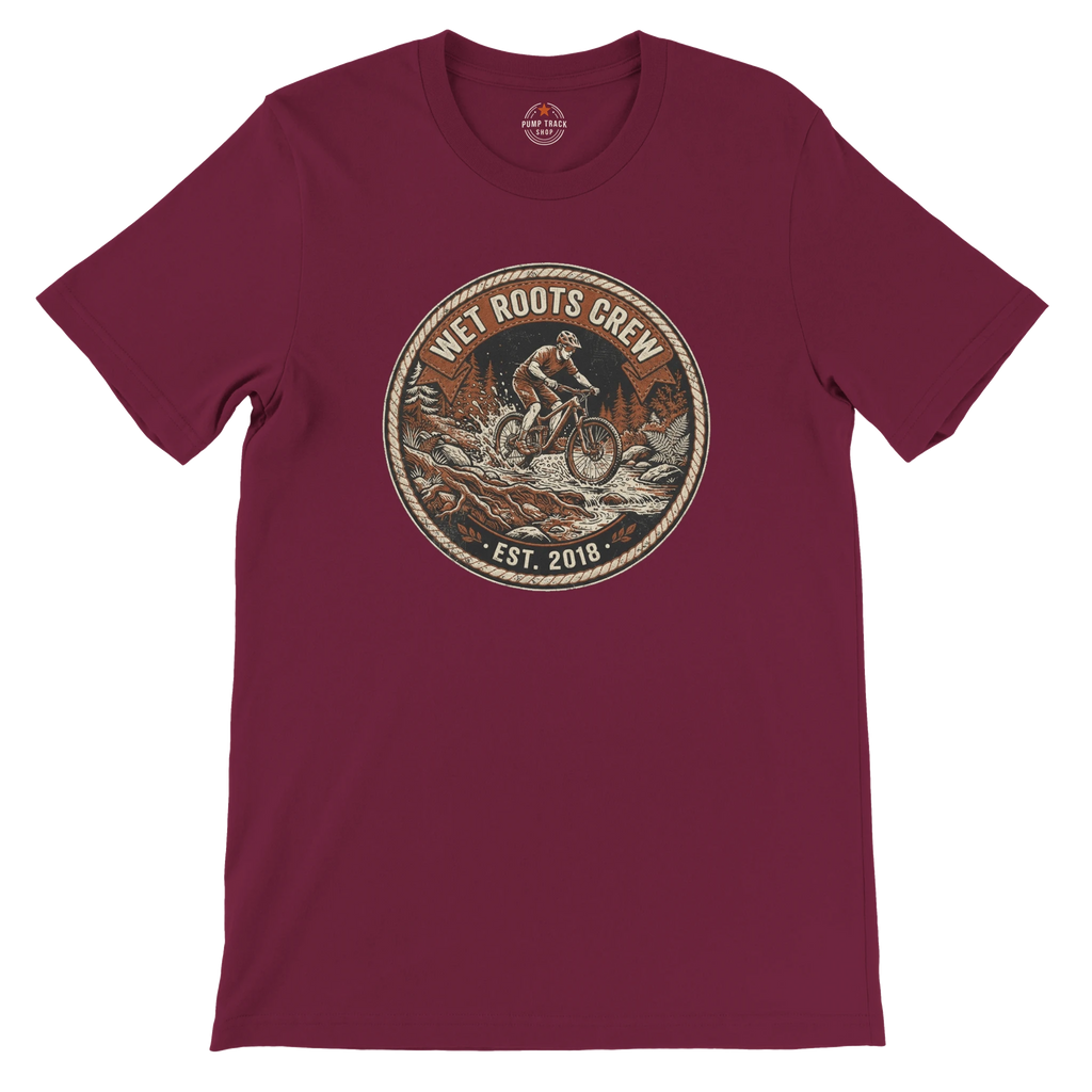 Wet Roots Crew Muddy MTB T-Shirt | Mountain Bike Graphic Tee - view 8