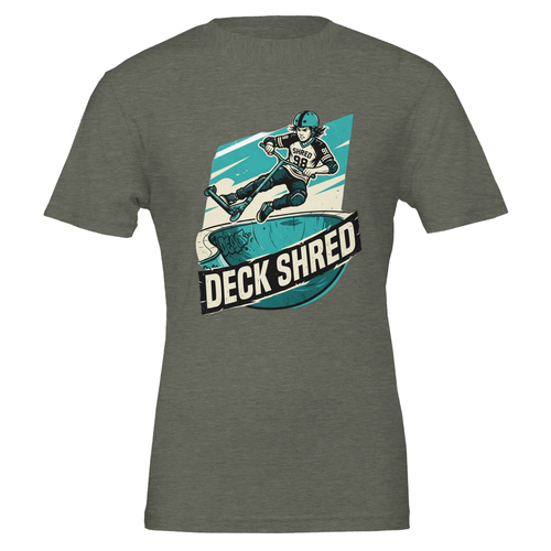 Deck Shred 2 | Mountain Bike & Pump Track Tee