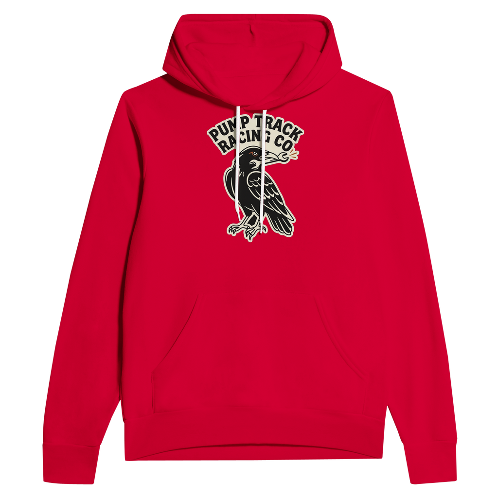 Pump Track Racing Co Raven MTB Hoodie | Mountain Bike & Pump Track Hoodie - view 4