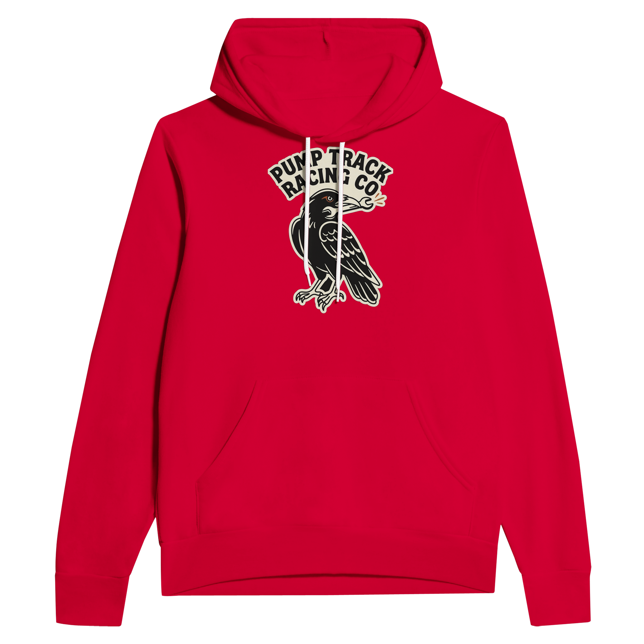 Pump Track Racing Co Raven MTB Hoodie | Mountain Bike & Pump Track Hoodie - view 4