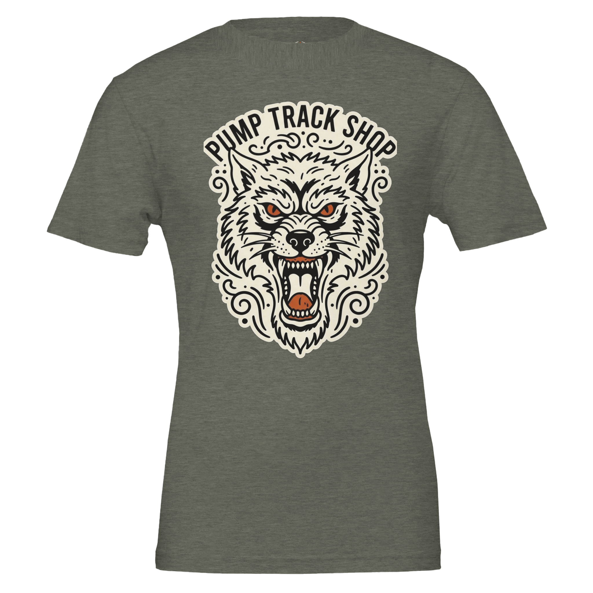 Pump Track Shop Fierce MTB T-Shirt | Mountain Bike Graphic Tee - view 4
