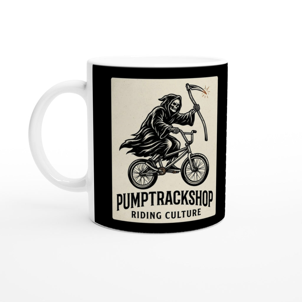 Pump Track Shop Riding Culture MTB Mug | Mountain Biker Coffee Mug