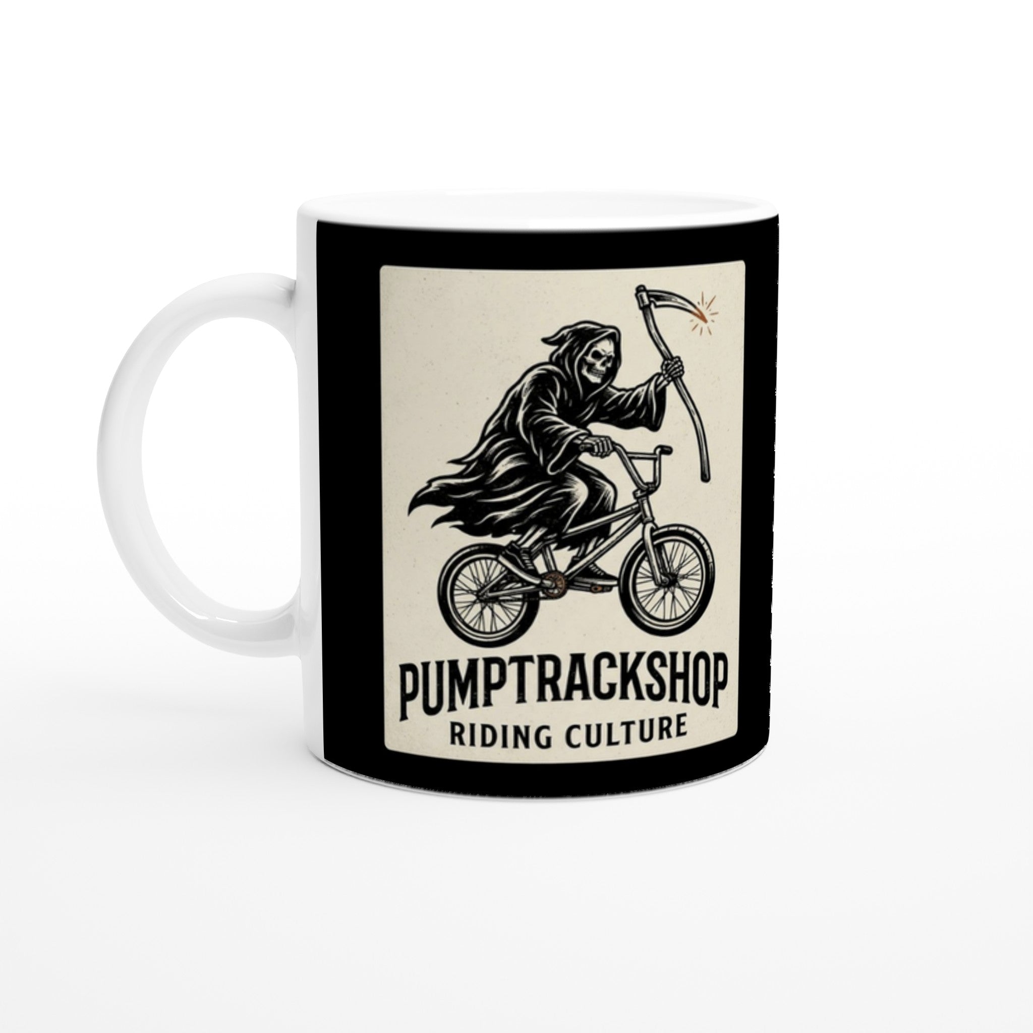 Pump Track Shop Riding Culture MTB Mug | Mountain Biker Coffee Mug