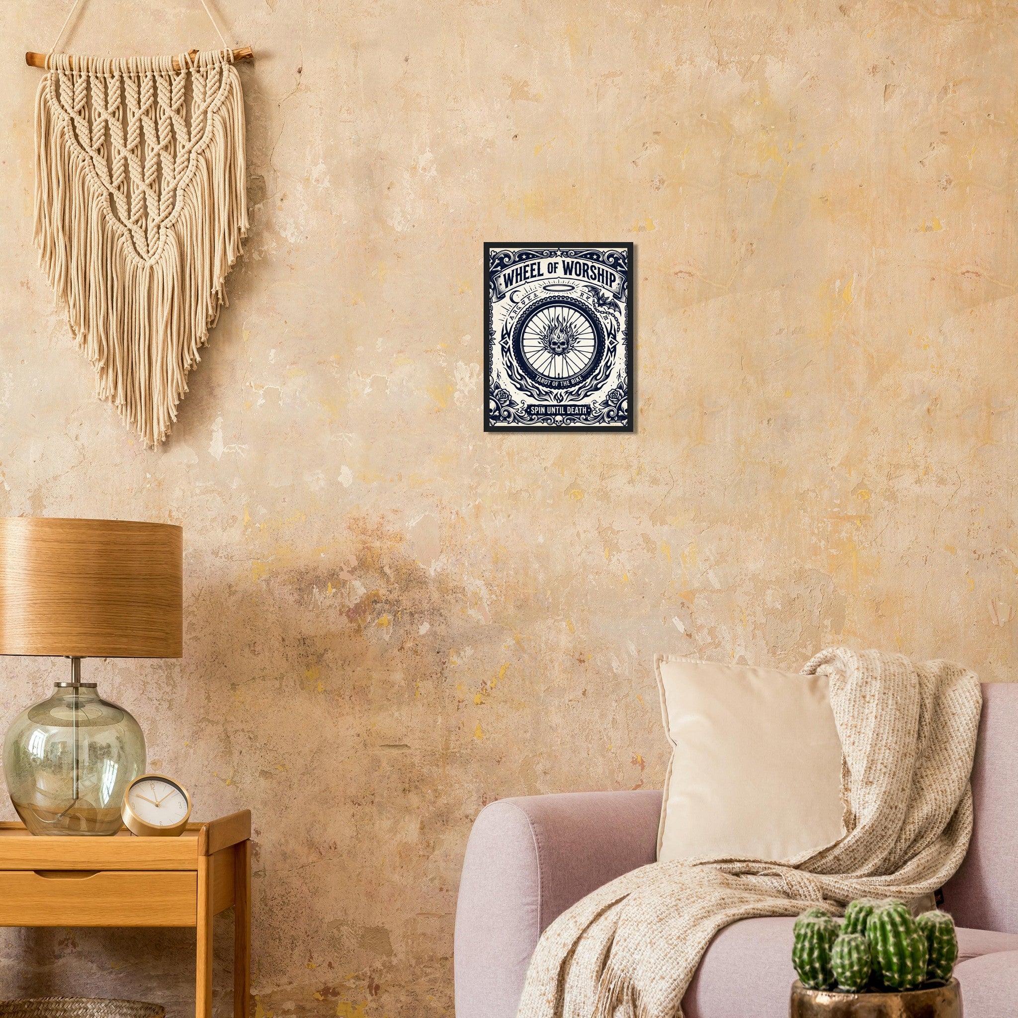 Wheel Of Worship Framed Print | Mountain Bike Wall Art - view 8