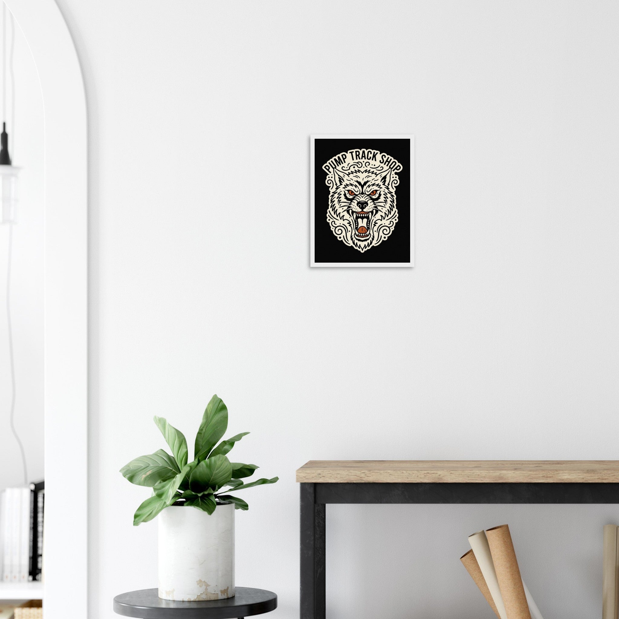 Pump Track Shop Framed Print | Mountain Bike Wall Art - view 9