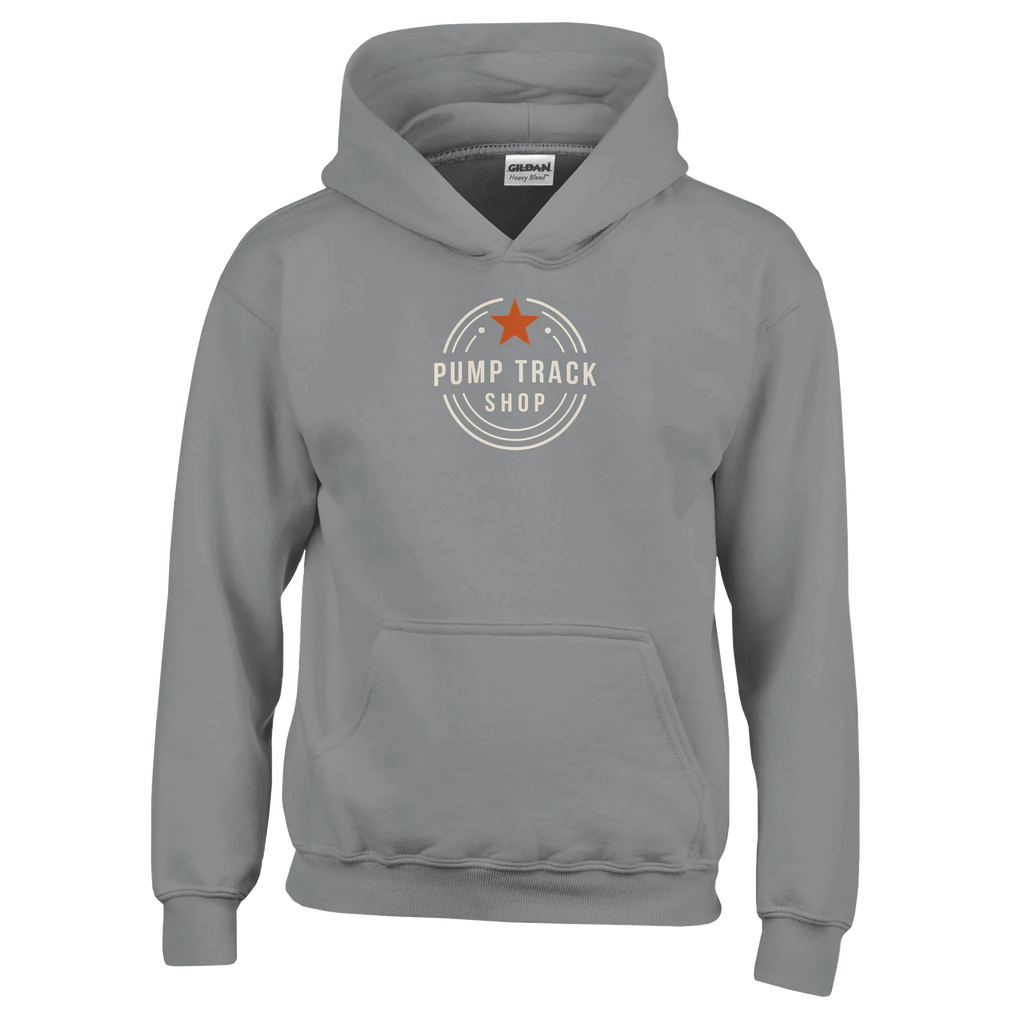 Classic Pump Track Shop Kids Pullover Hoodie - view 4