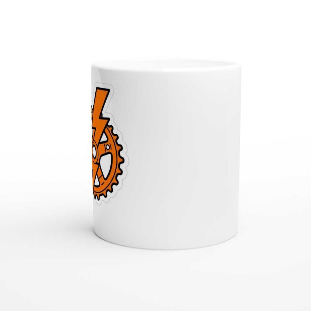 Bolt Sprocket MTB Mug | Mountain Biker Coffee Mug - view 2