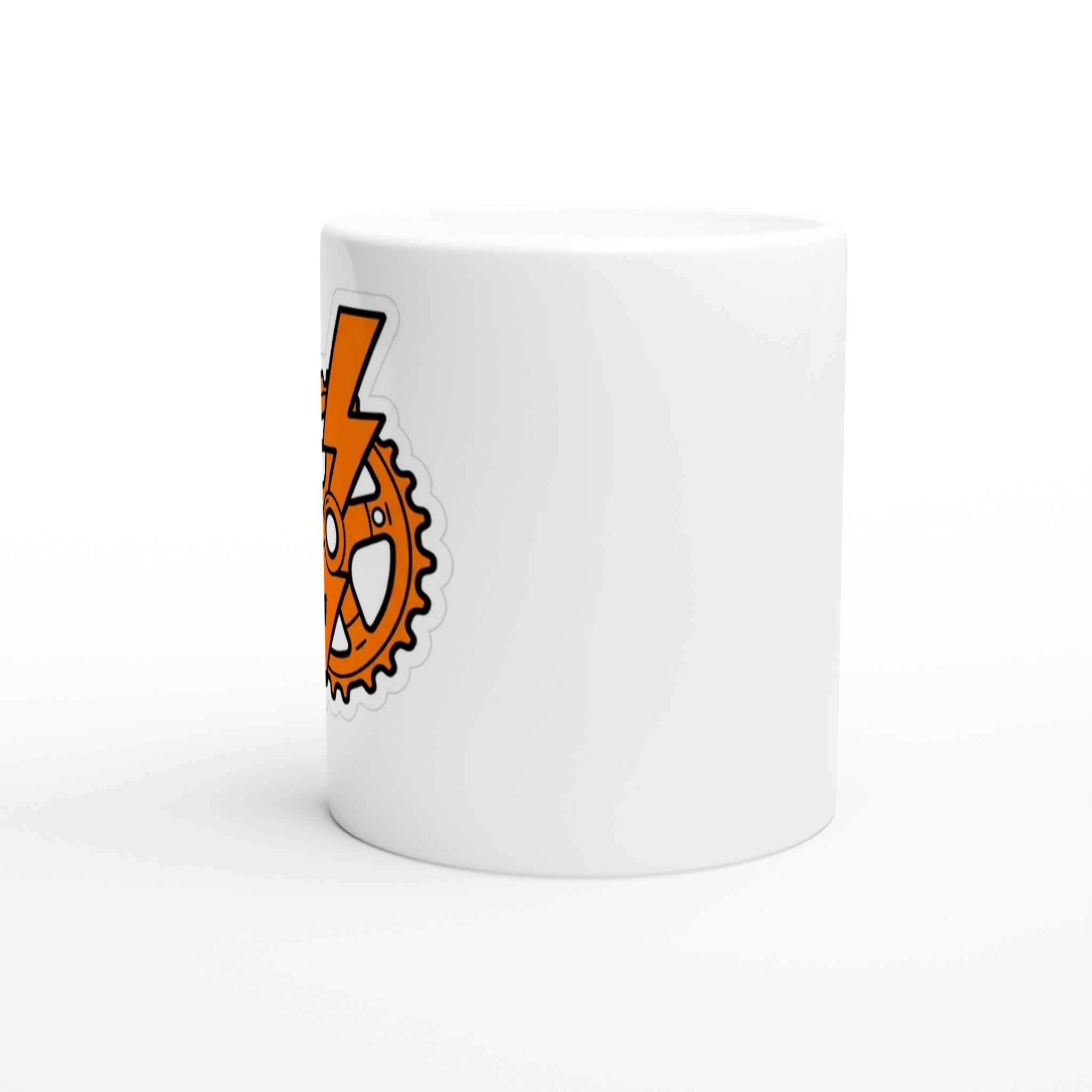 Bolt Sprocket MTB Mug | Mountain Biker Coffee Mug - view 2