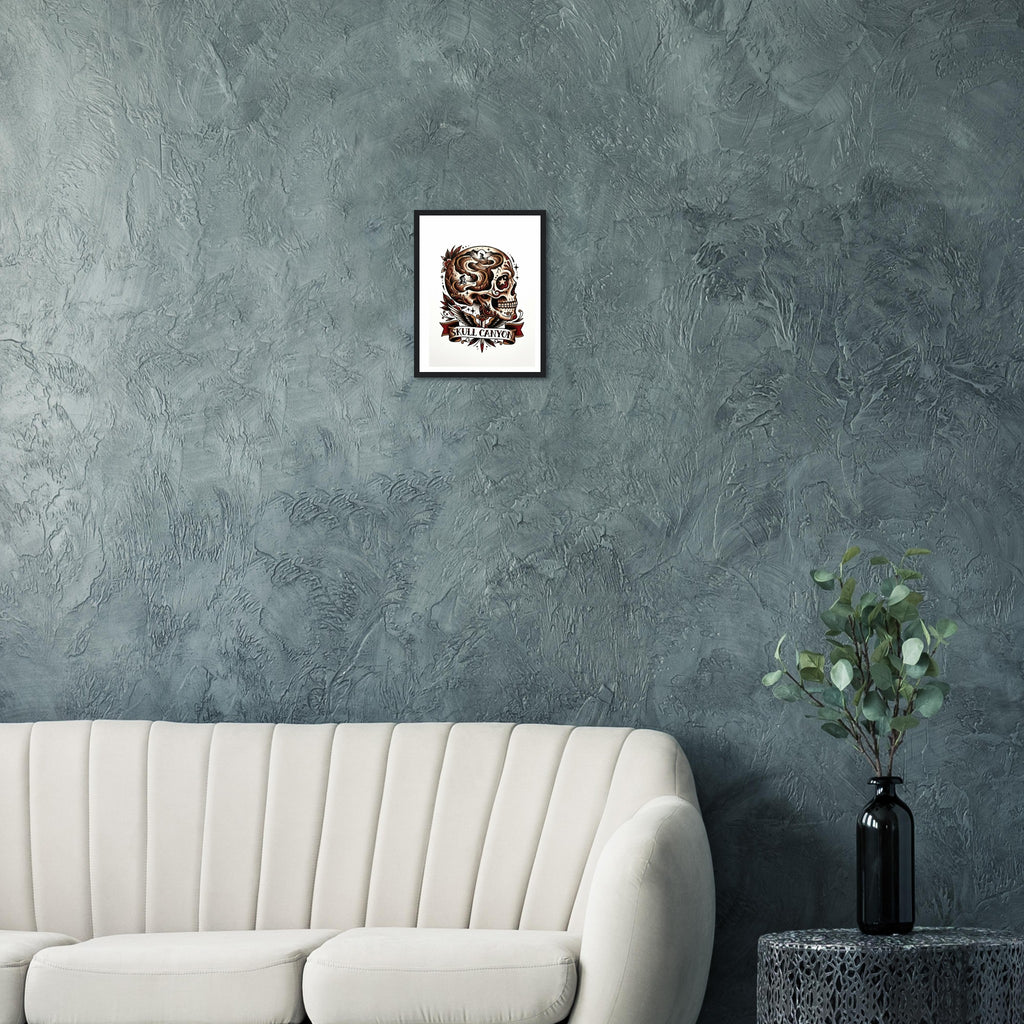 Skull Canyon Framed Print | Mountain Bike Wall Art - view 11
