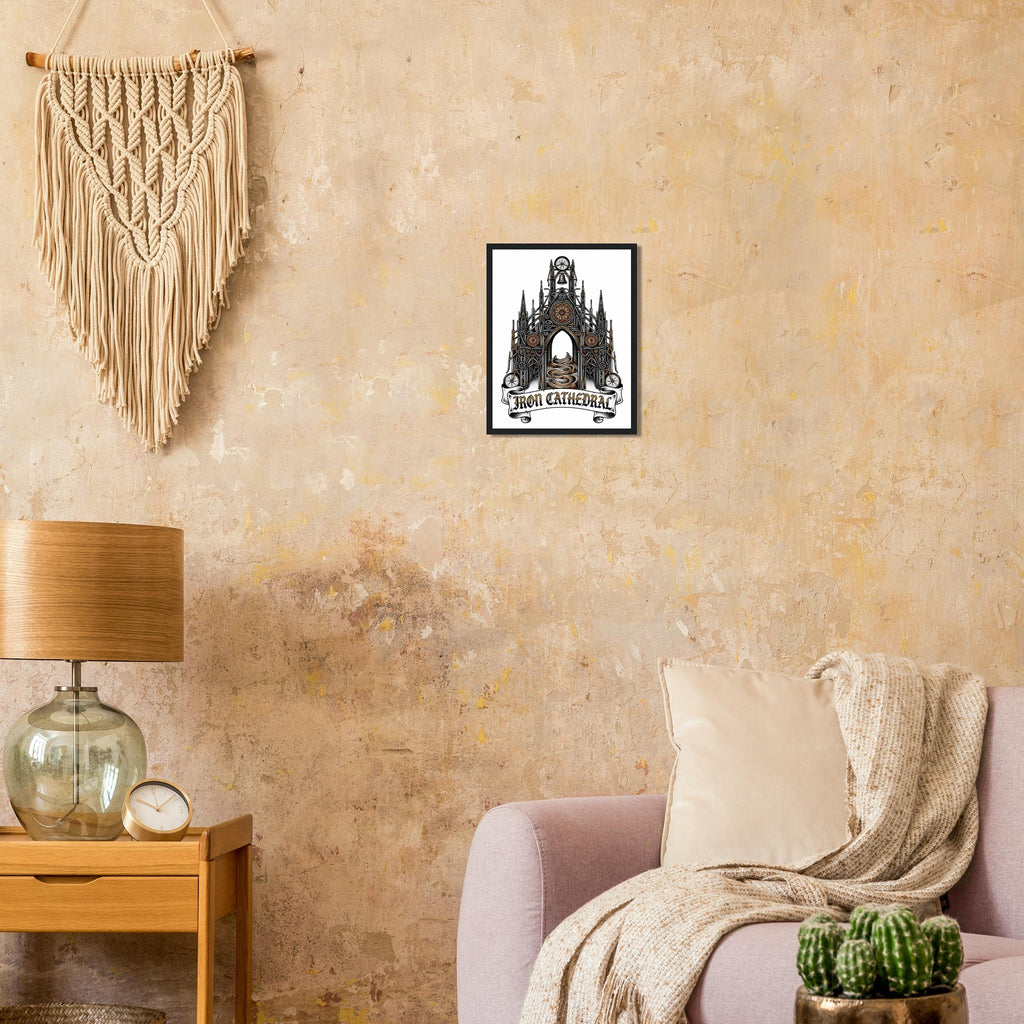 Iron Cathedral Framed Print | Mountain Bike Wall Art - view 8