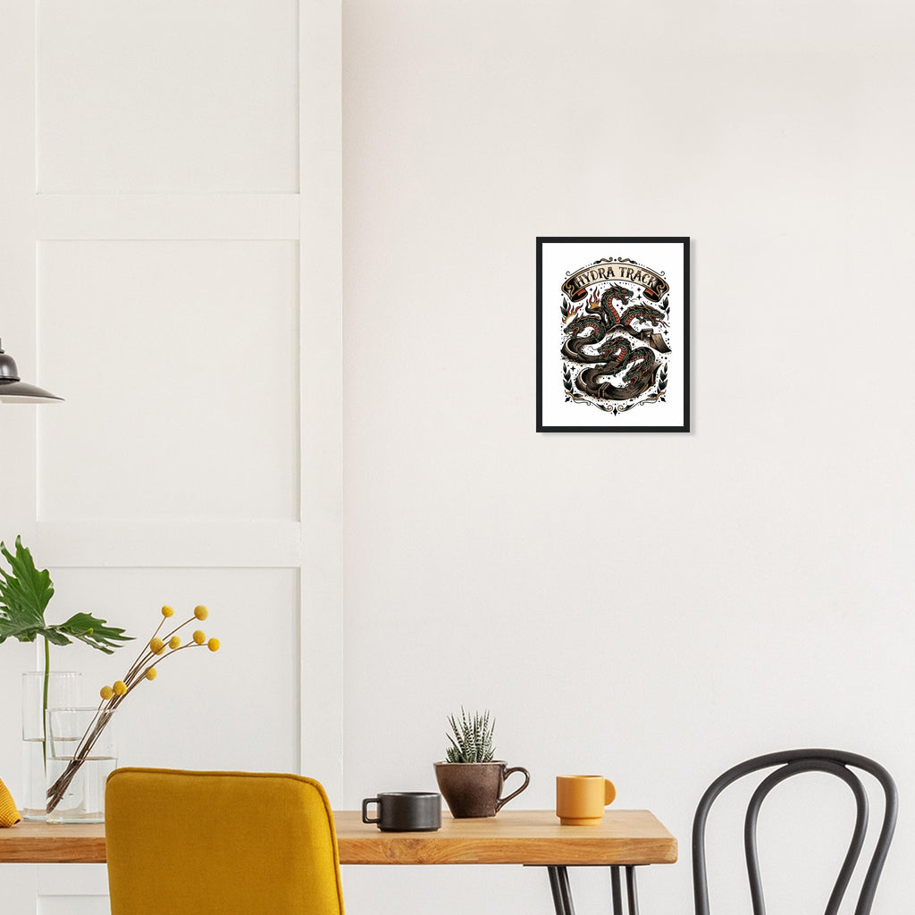 Hydra Track Framed Print | Mountain Bike Wall Art - view 10