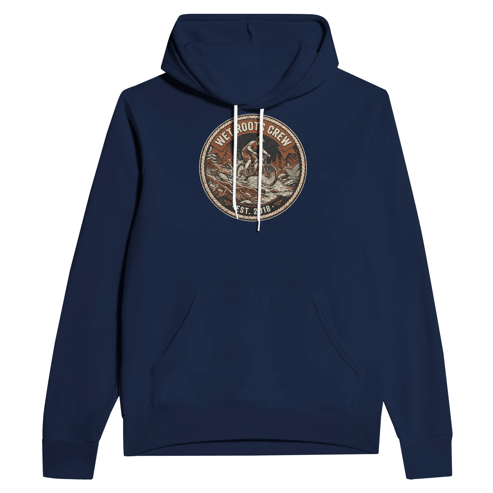 Wet Roots Crew Muddy MTB Hoodie | Mountain Bike & Pump Track Hoodie - view 5