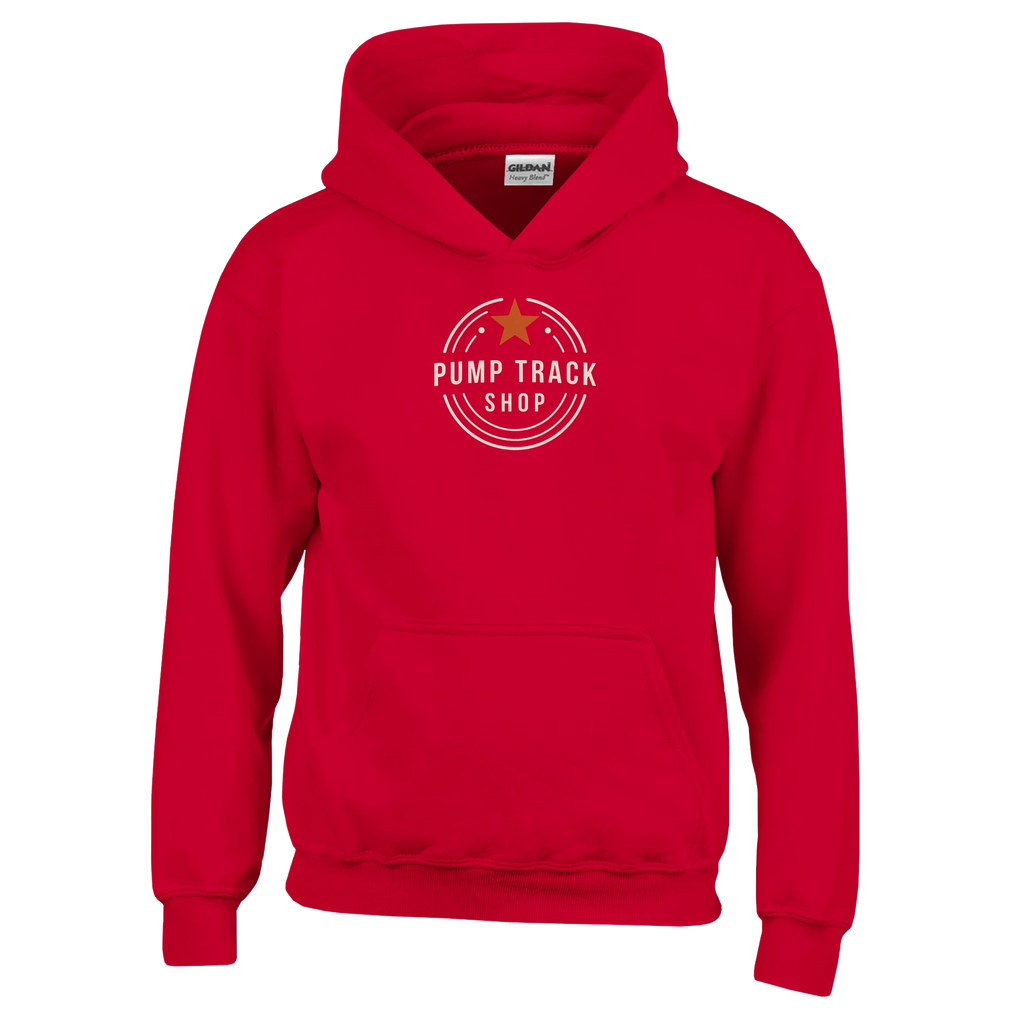 Classic Pump Track Shop Kids Pullover Hoodie - view 2