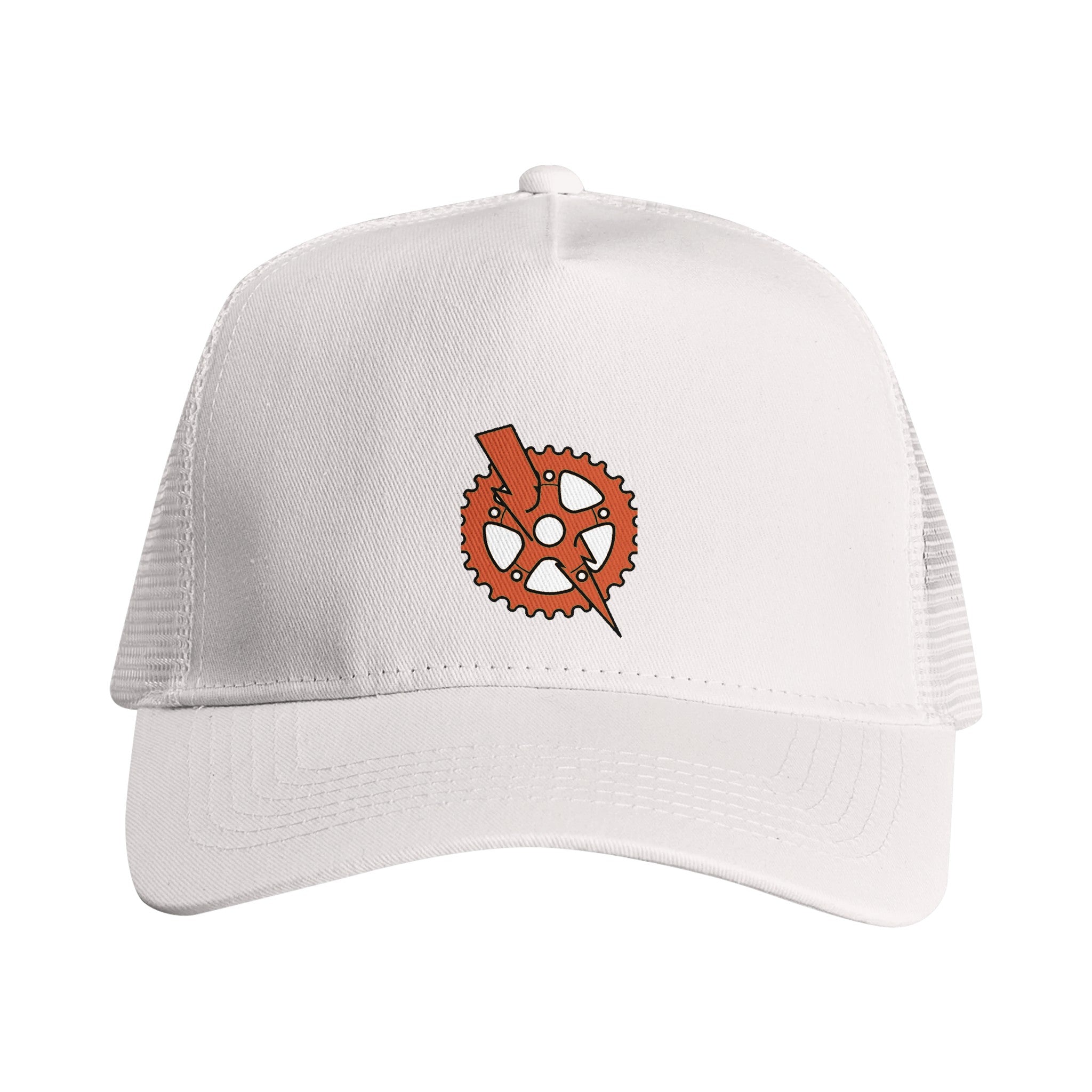 Lightning Chainring Trucker Cap | MTB Snapback Hat - view 7