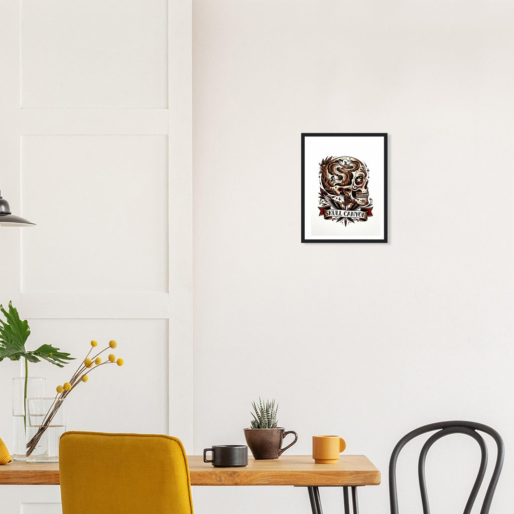 Skull Canyon Framed Print | Mountain Bike Wall Art - view 10