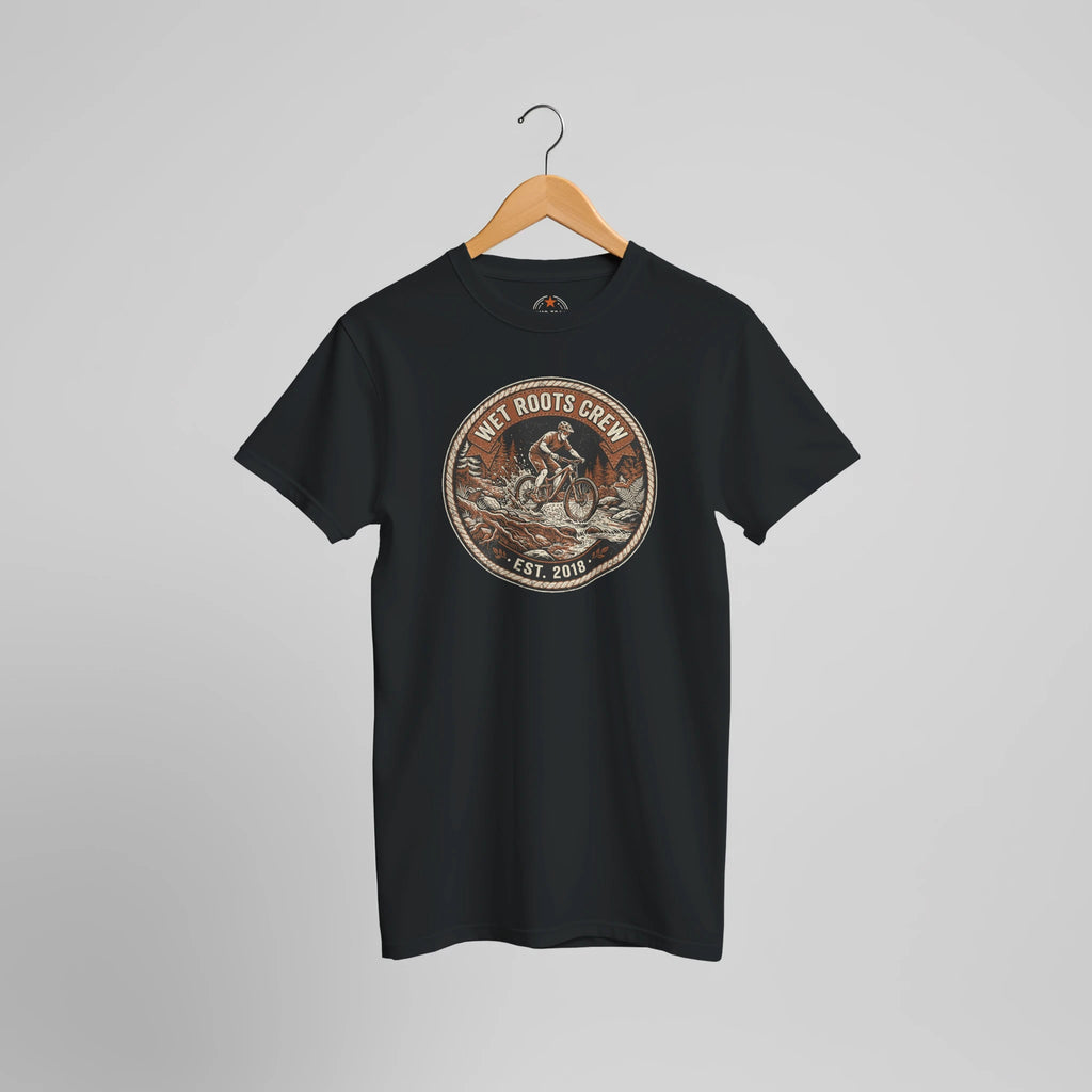 Wet Roots Crew Muddy MTB T-Shirt | Mountain Bike Graphic Tee - view 5
