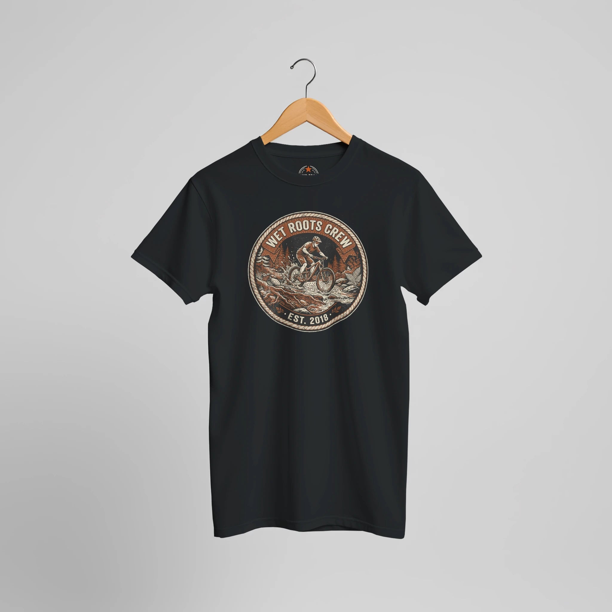 Wet Roots Crew Muddy MTB T-Shirt | Mountain Bike Graphic Tee - view 5